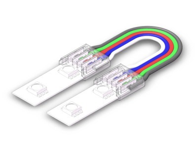 RGBW 12mm Mini Solderless Strip Wire Coupling