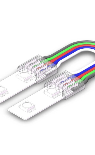 RGBW 12mm Mini Solderless Strip Wire Coupling