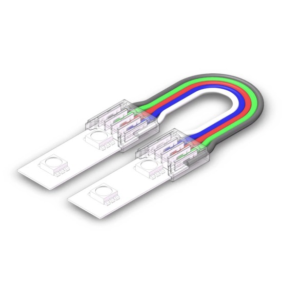 RGBW 12mm Mini Solderless Strip Wire Coupling RGBW 12mm Mini Solderless Strip Wire Coupling