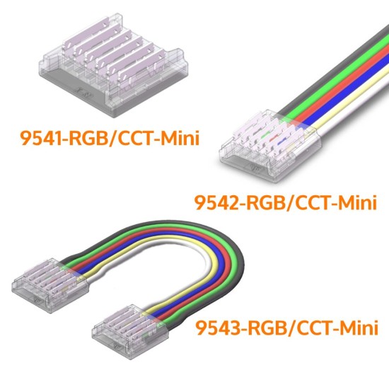 Color Changing Tunable White RGB/CCT 2.2W/ft 30LED/m 24V DC Color Changing Tunable White RGB/CCT 2.2W/ft 30LED/m 24V DC