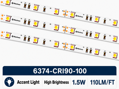 Accent Light 100FT 1.5W,110LM/FT