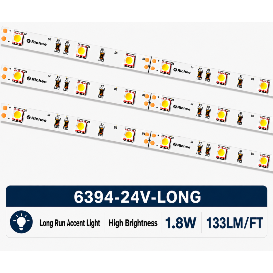 Long Run Accent Light 1.8W, 133LM/FT