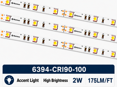Bright Accent Light 100FT 2W,175LM/FT