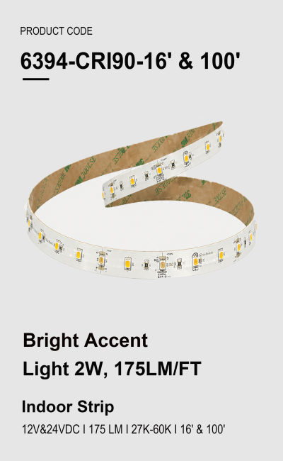 Bright Accent Light 16FT & 100FT 2W,175LM/FT