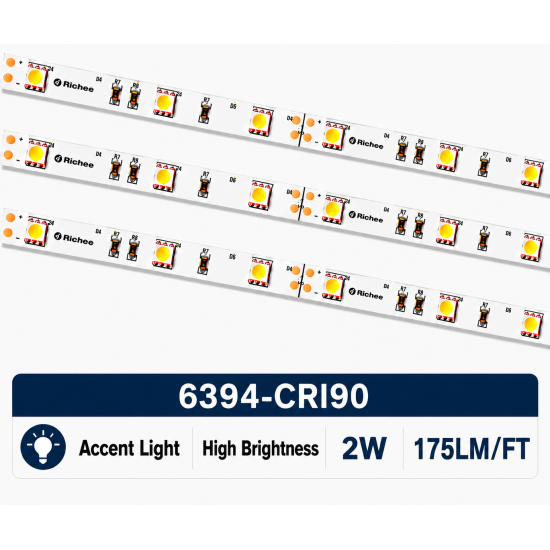 Bright Accent Light 16FT 2W,175LM/FT