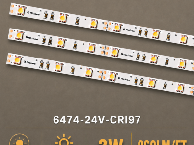 High CRI97 LED Strip 3W, 260LM/FT