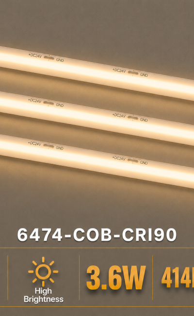 High Brightness COB 16FT 3.6W, 414LM/FT
