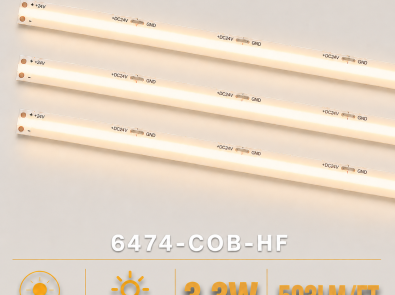 High Efficiency COB 16FT 3.3W, 503LM/FT