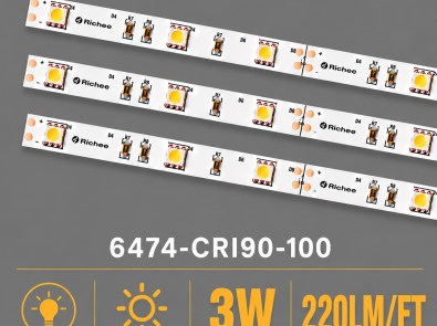 High Density Medium Brightness 100FT 3W, 220LM/FT
