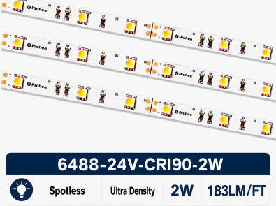 Spotless Ultra Density Light 2W, 183LM/FT