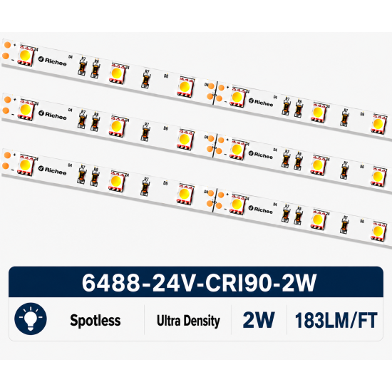 Spotless Ultra Density Light 2W, 183LM/FT