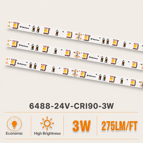 Spotless Ultra Density Light 3W, 275LM/FT