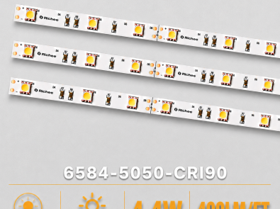High Brightness 16FT 4.4W, 400LM/FT