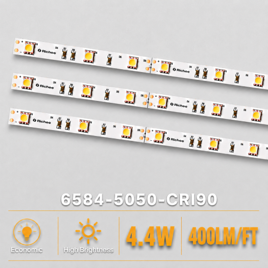 High Brightness 16FT 4.4W, 400LM/FT