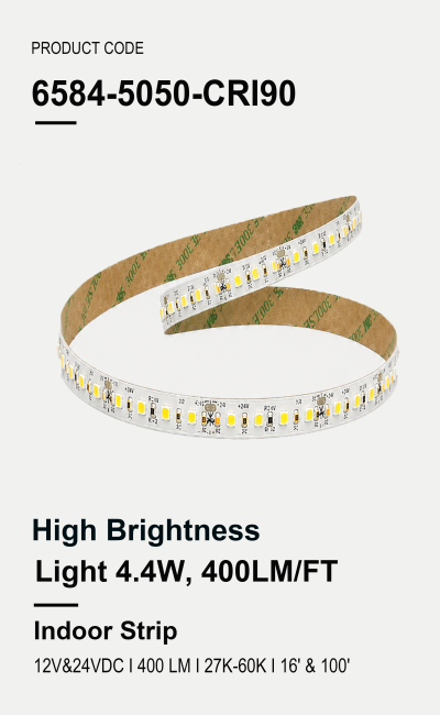 High Brightness 16FT & 100FT 4.4W, 400LM/FT