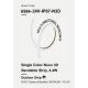 Single Color Neon 3D Bendable Strip 4.4W/FT 24V DC