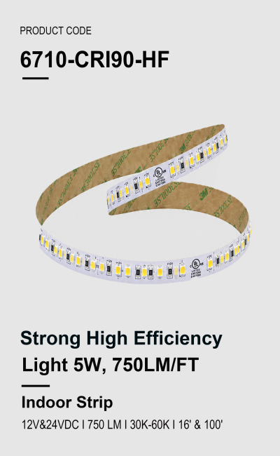 Strong High Efficiency Light 5W, 750LM/FT