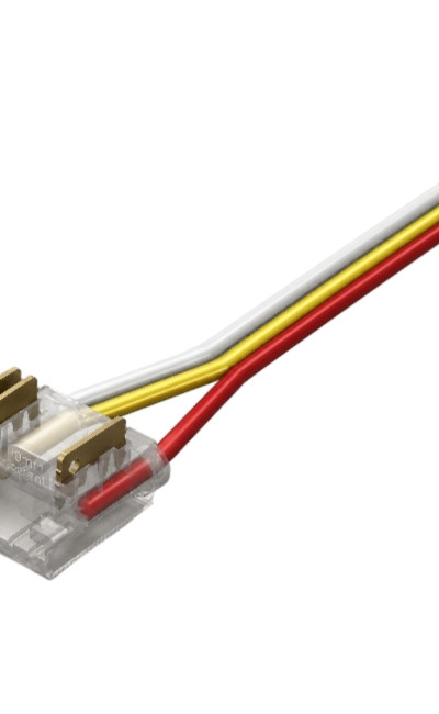 CCT Tunable White COB Strip Power Input Connector