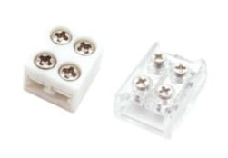 Screw-On LED Strip Connectors
