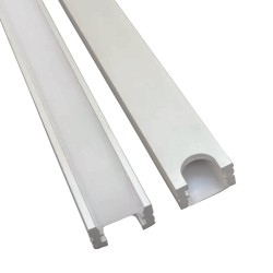 9/16" Heavy Duty LED Aluminum Channel 4ft