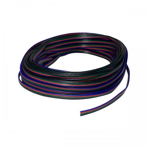 4 X AWG 20 RGB Wire 50' Roll