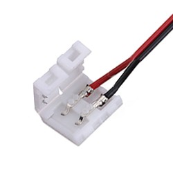 10mm Solderless Strip Power Input Connector 10mm Solderless Strip Power Input Connector