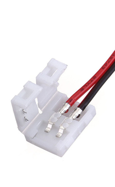 8mm Solderless Strip Power Input Connector