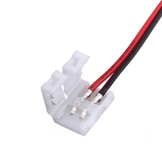 8mm Solderless Power Input Connector for High Density LED Strips