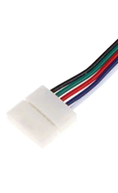 RGBW Solderless Strip Power Input Connector