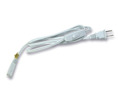 AC Plug w/ Switch for White Adapters