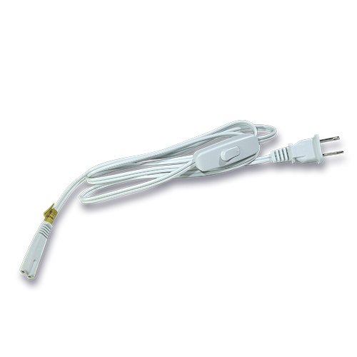 AC Plug W/ Switch For White Adapters