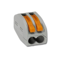 2 Wire Gray Compact Splicing Connector