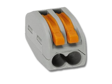 2 Wire Gray Compact Splicing Connector
