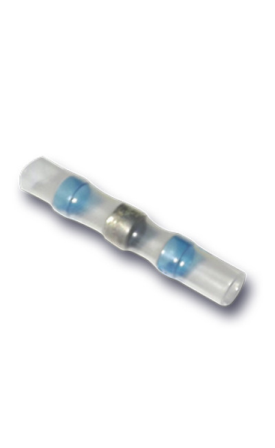 Solder Sleeve Wire Terminator Blue 4.5mm 50 Pcs
