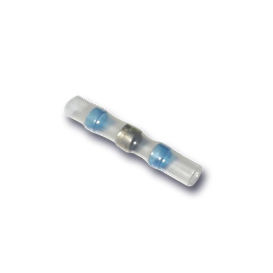 Solder Sleeve Wire Terminator Blue 4.5mm 50 Pcs