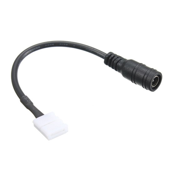 DC Barrel Connector to 10 mm LED Strip