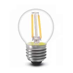 G45 2W Filament Bulb E26 3000K