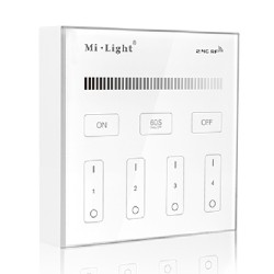 4 Zone Mi Light Wall Mount Dimmer