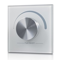 Wall Mount White Aluminum Rotary Master Controller