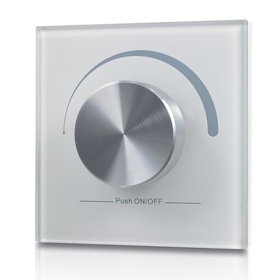 Wall Mount White Aluminum Rotary Master Controller Wall Mount White Aluminum Rotary Master Controller
