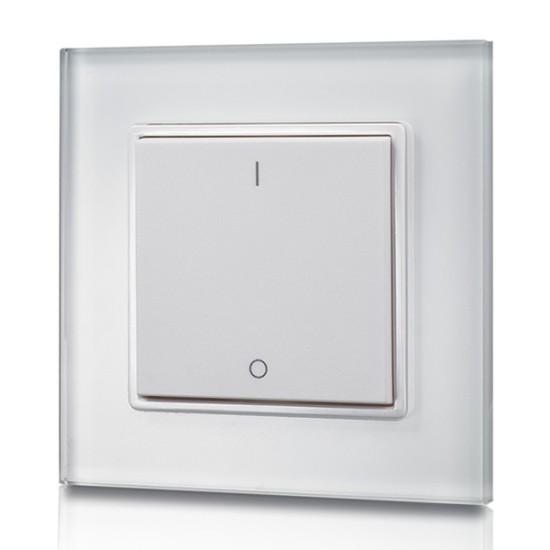 Wall Mount Slim White Rocker Master Controller