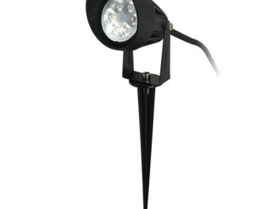 7 LED Black Up Light