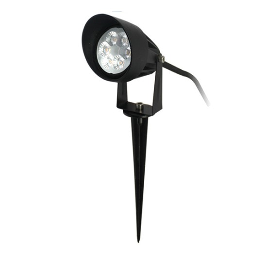 7 LED Black Up Light
