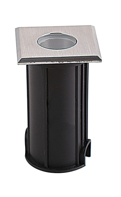Square In-Ground Stainless Steel Fixture 1W IP67