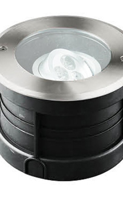 Adjustable Frosted In-Ground Fixture 3W IP67