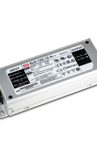 Waterproof XLG Mean Well Power Supply 12V/24V