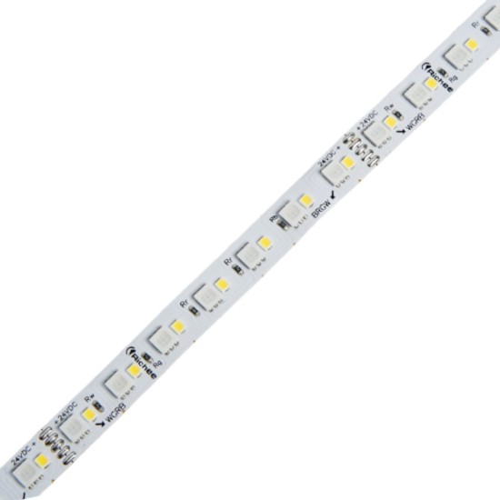 8mm Mini Color Changing True White RGBW 2.5W/ft 120LED/m 24V DC