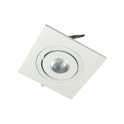 1-9/16” Mini Square Adjustable Recessed 20° Spot Light 1-9/16” Mini Square Adjustable Recessed 20° Spot Light