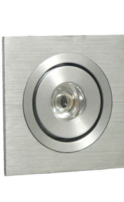 1-9/16” Mini Square Adjustable Recessed 20° Spot Light