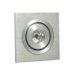 1-9/16” Mini Square Adjustable Recessed 20° Spot Light